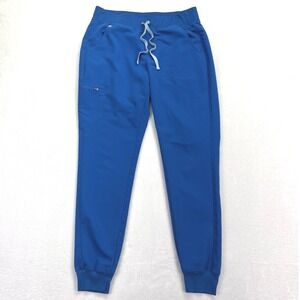 FIGS Zamora Jogger Scrub Pants Women MT Royal Blue Technical Collection Tall